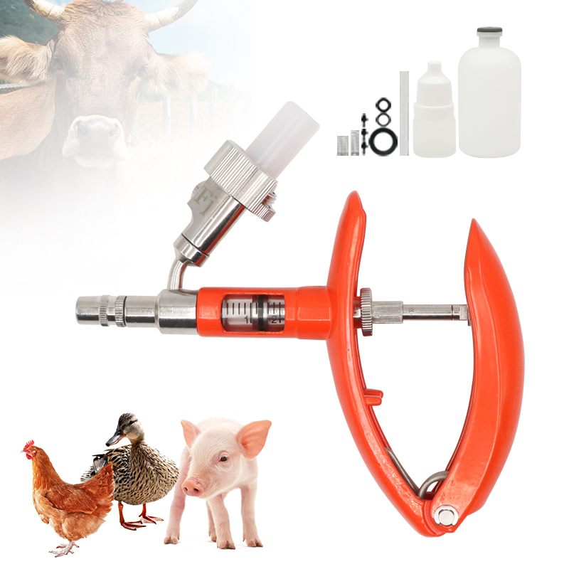 Veterinary Syringe Gun - 2ml/5ml High Precision Continuous Syringe Automatic