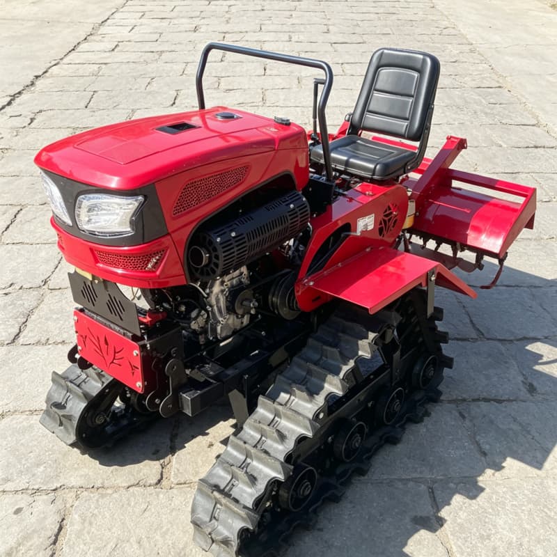 Agriculture Farming Tractor - Customized Crawler tractor, agricultural crawler rotary