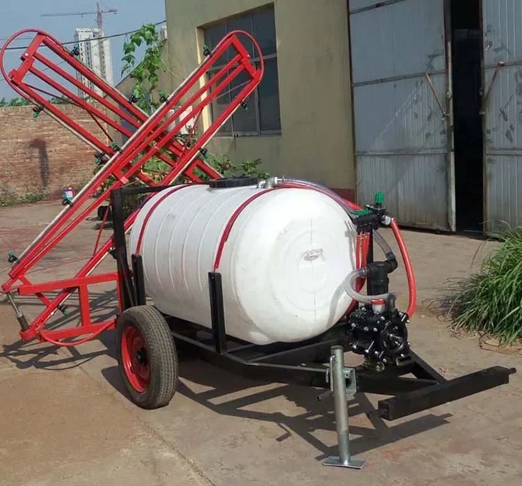 Organic Farming In Agriculture - Agricultural With Tires Fog Sprayer Tools
