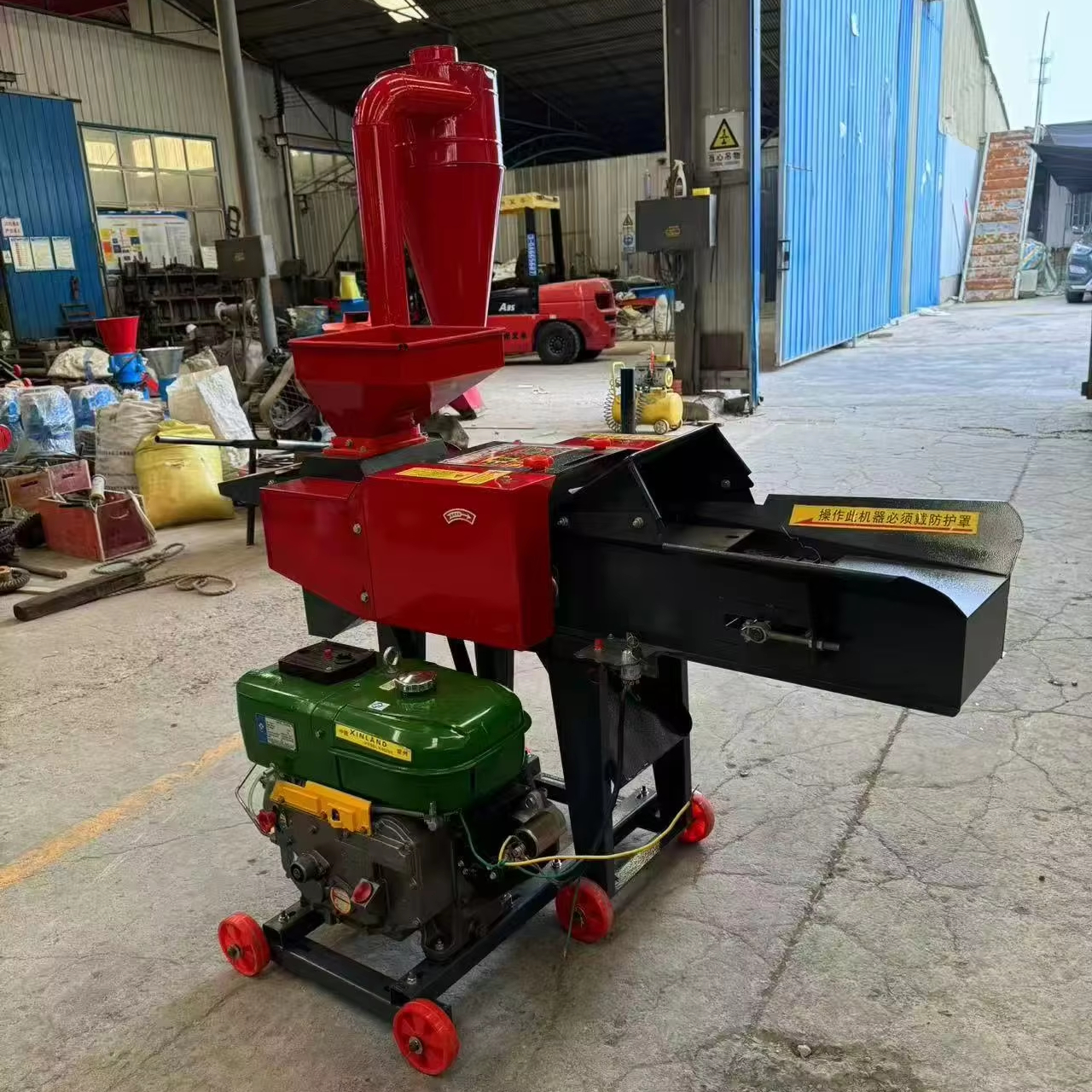 Agriculture Farming Livestock - Farm Use Straw Crusher Corn Diesel