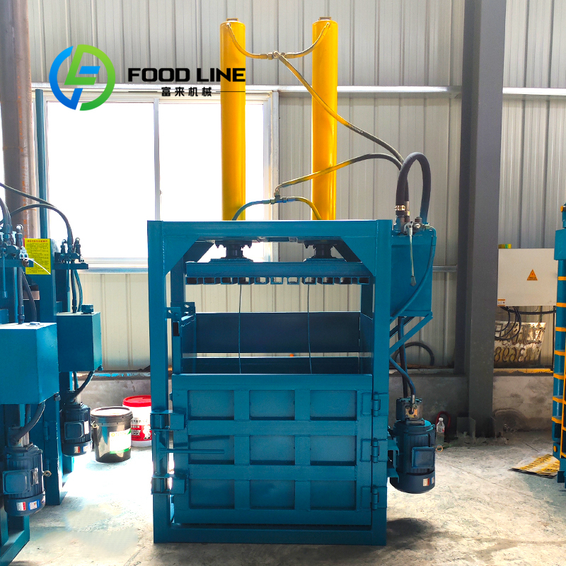 Organic Farming In Agriculture - Vertical Hydraulic Agricultural Waste Baler Ideal