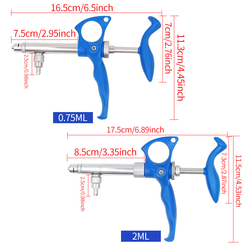 0.75Ml/2Ml Veterinary Continuo - Veterinary Syringe Gun review and price