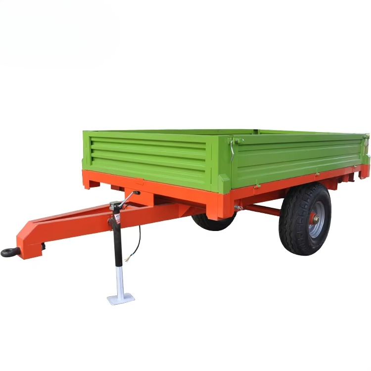 4 Ton Tractor Farm Dump Traile - Agriculture Farming Tractor review and price