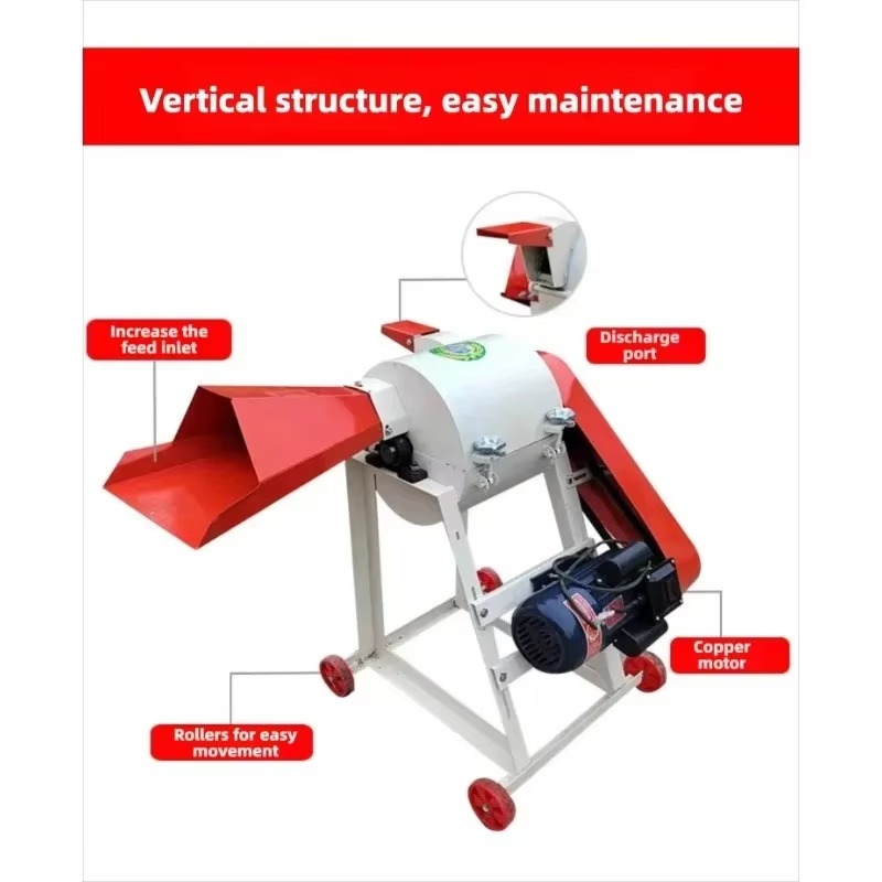 【New】Feed Grass Crusher Machin - Agriculture Farming Livestock review and price