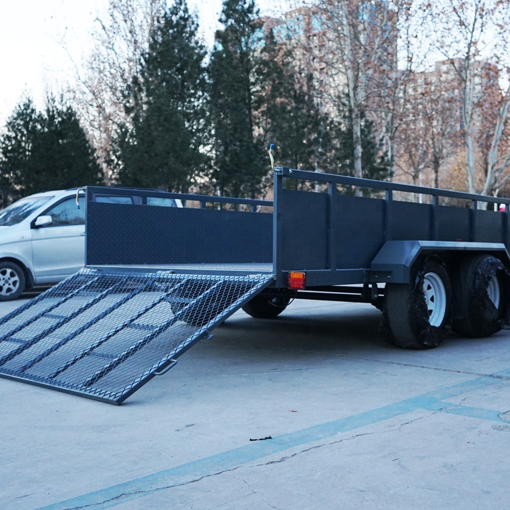 Trailer with Ramp for Tractor  - Agriculture Farming Tractor review and price