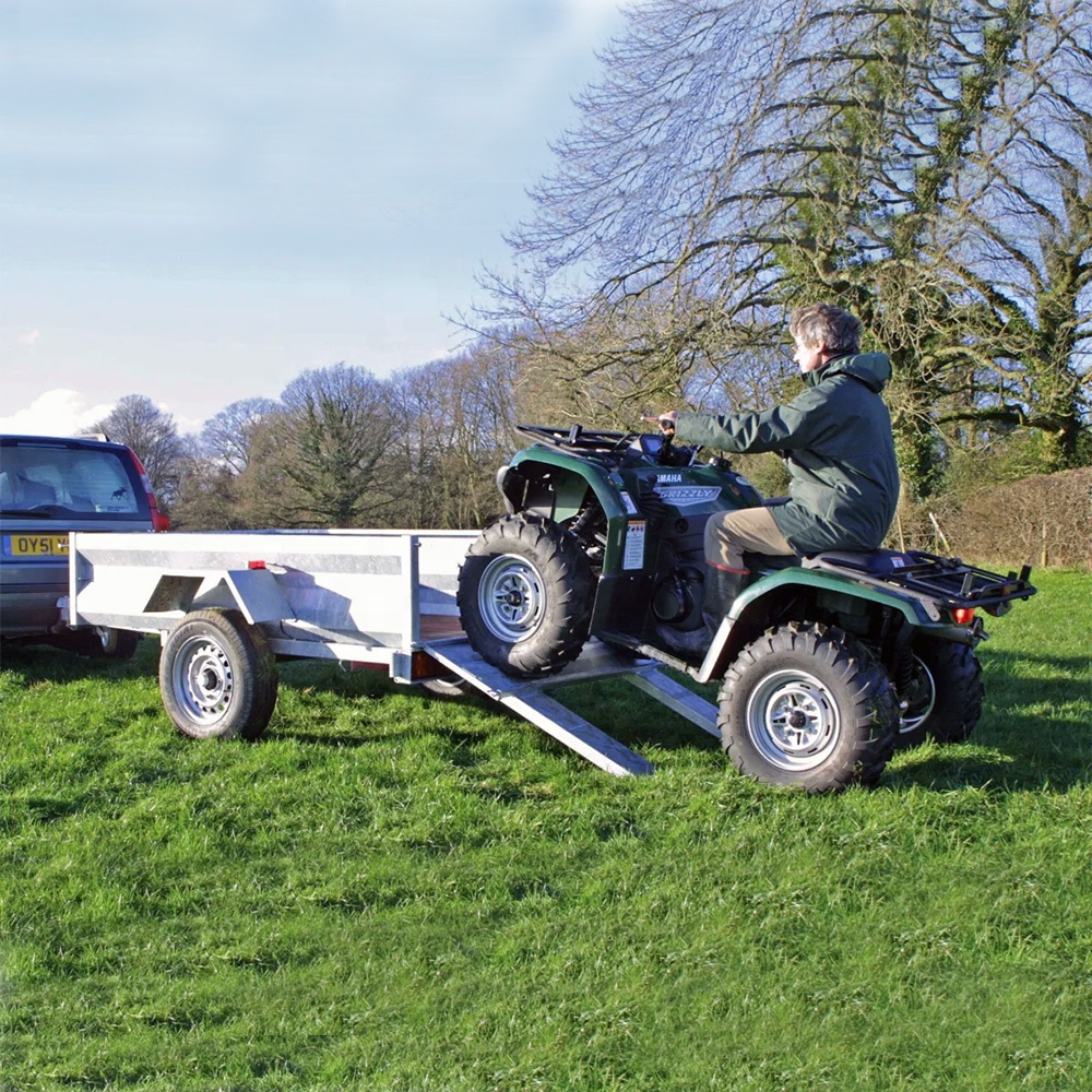 Trailer with Ramp for Tractor  - Agriculture Farming Tractor review and price