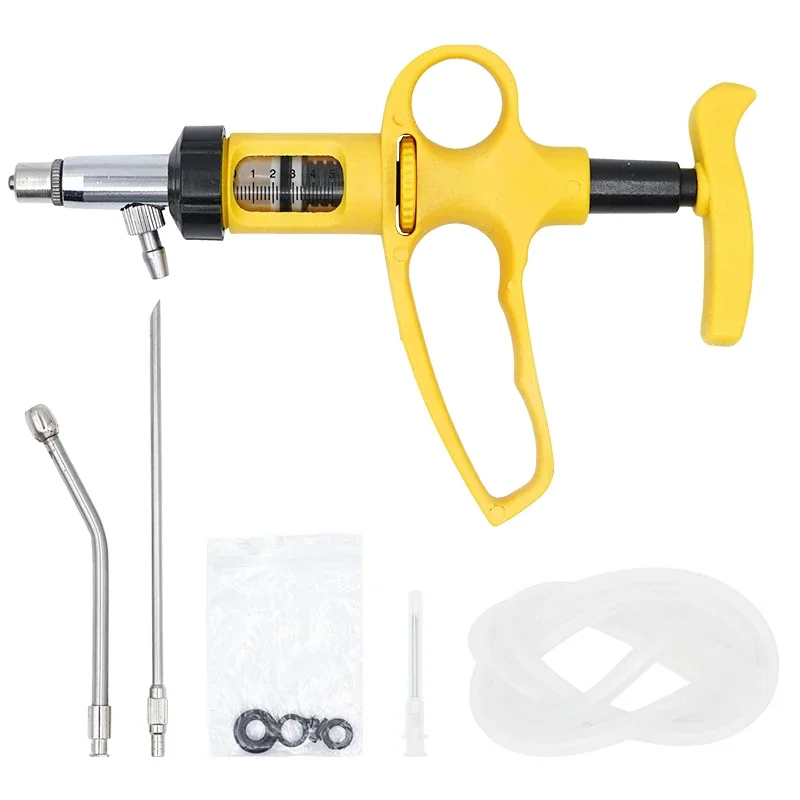 1 Pc Livestock Continuous Inje - Veterinary Syringe Gun review and price