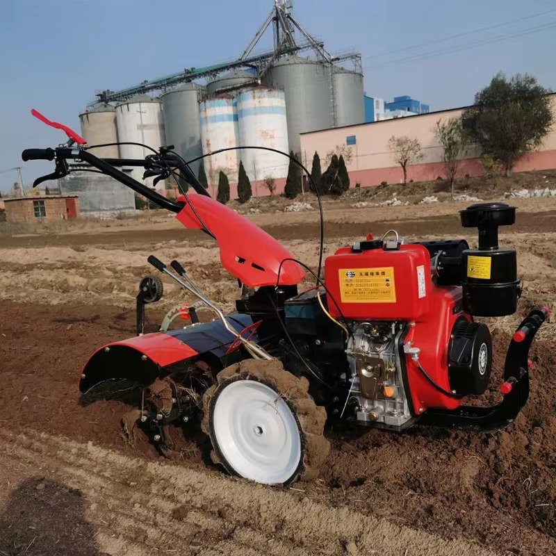 Rotary Tiller Walking Farm Tra - Agriculture Farming Tractor review and price