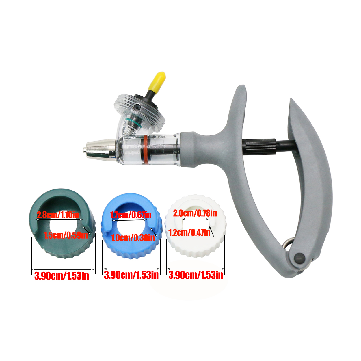 1ml/2ml/ 5ml Livestock Continu - Veterinary Syringe Gun review and price