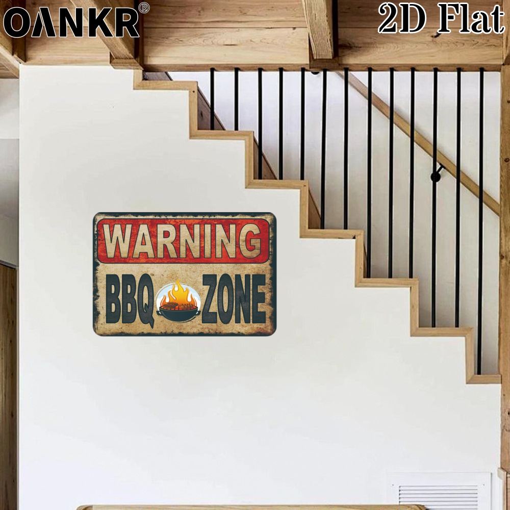 Vintage Warning Poster Metal T - Farming Zone review and price