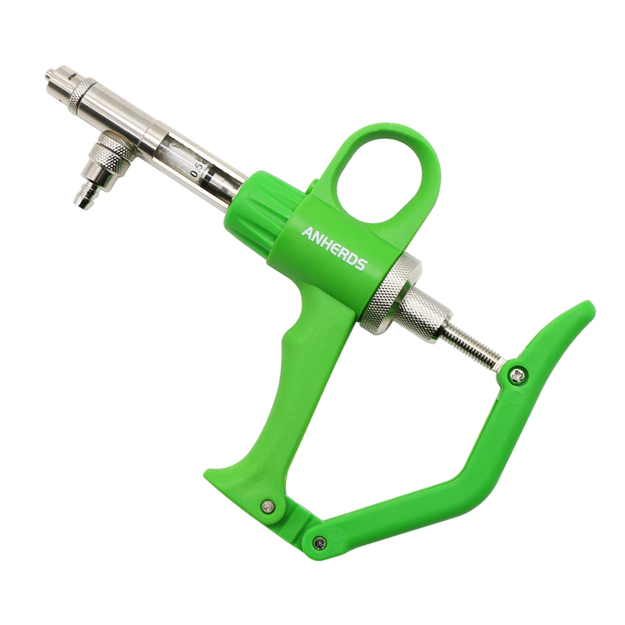 1Pc 1/2ml Automatic Syringe Po - Veterinary Syringe Gun review and price