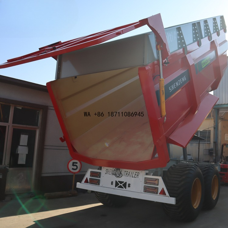 20 Ton Farm Dump Trailer Hydra - Agriculture Farming Tractor review and price