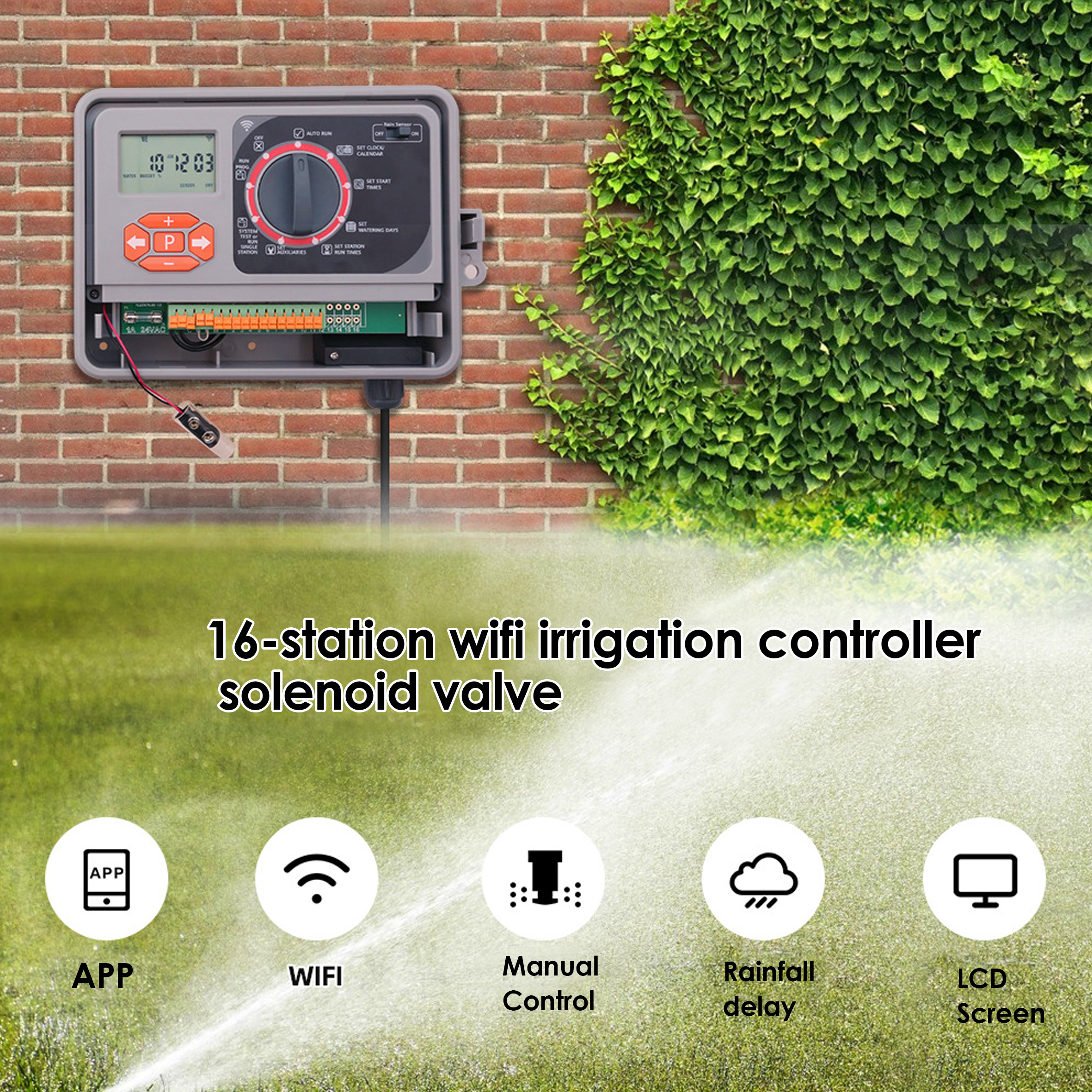 Wi-Fi Controller 16 Station We - Farming Zone review and price