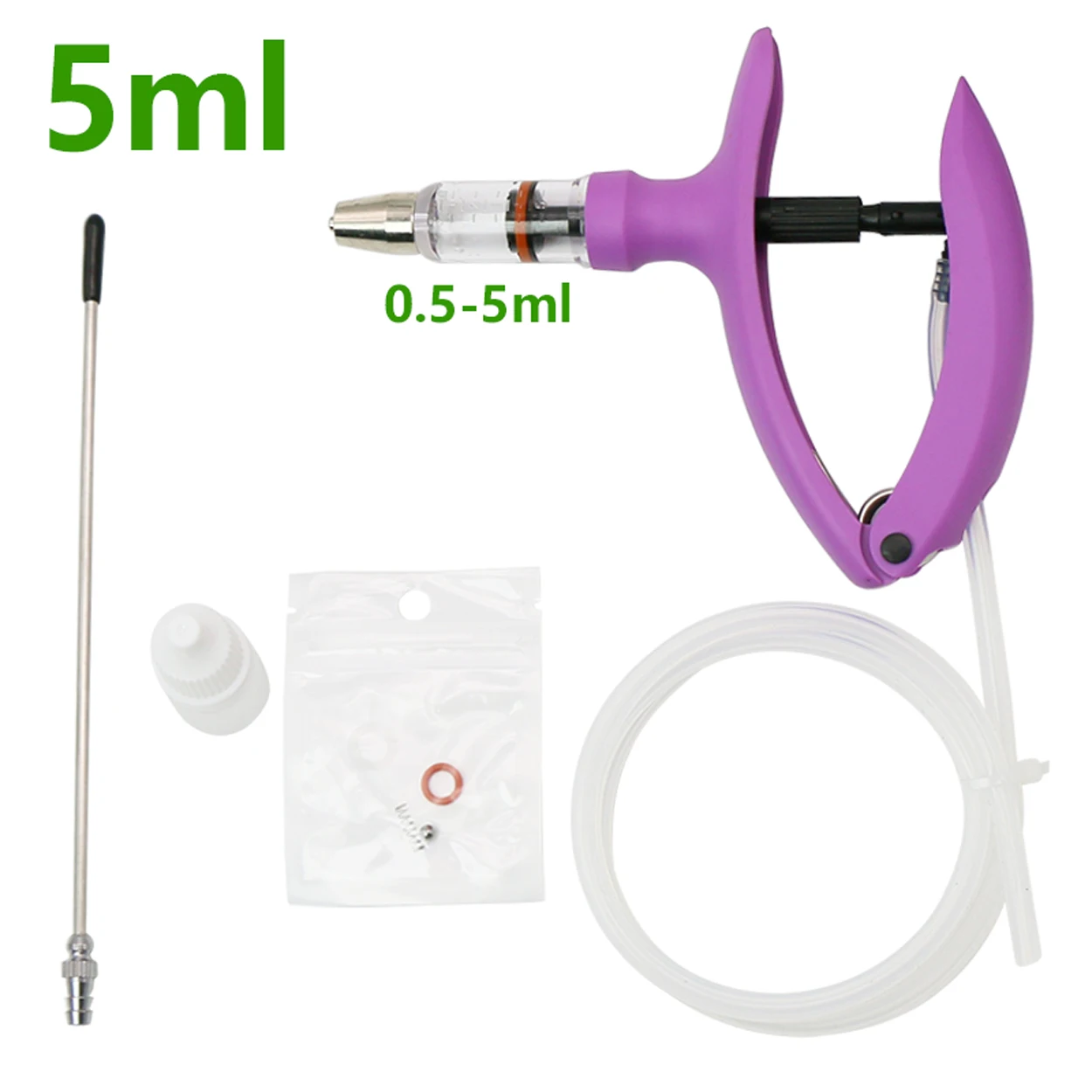 1 Pc 2ml / 5ml Animal Continuo - Veterinary Syringe Gun review and price