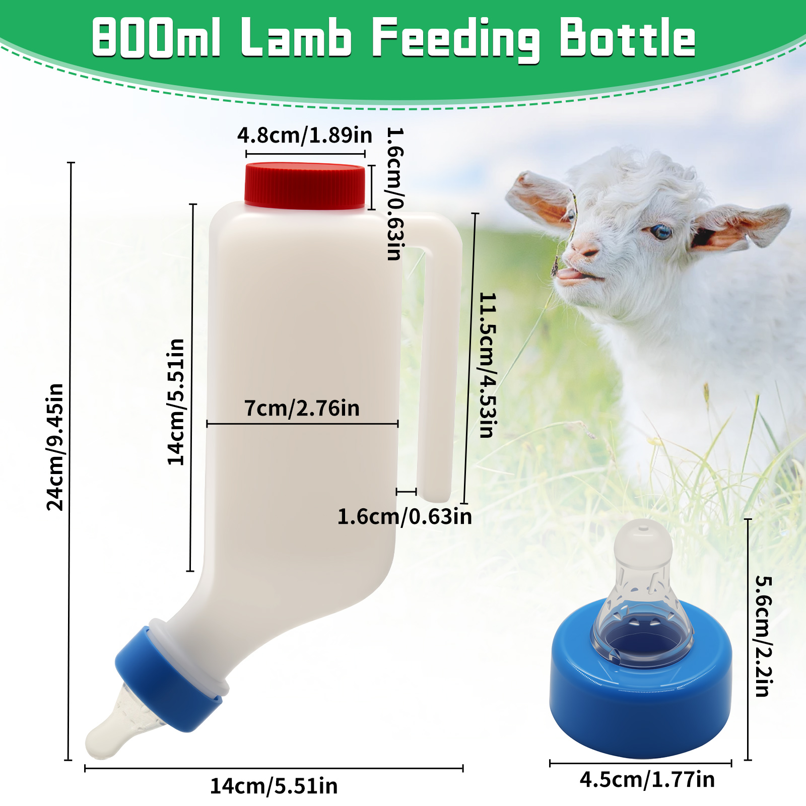 500ML/800ML Hangable Lamb Milk - Veterinary Syringe Gun review and price