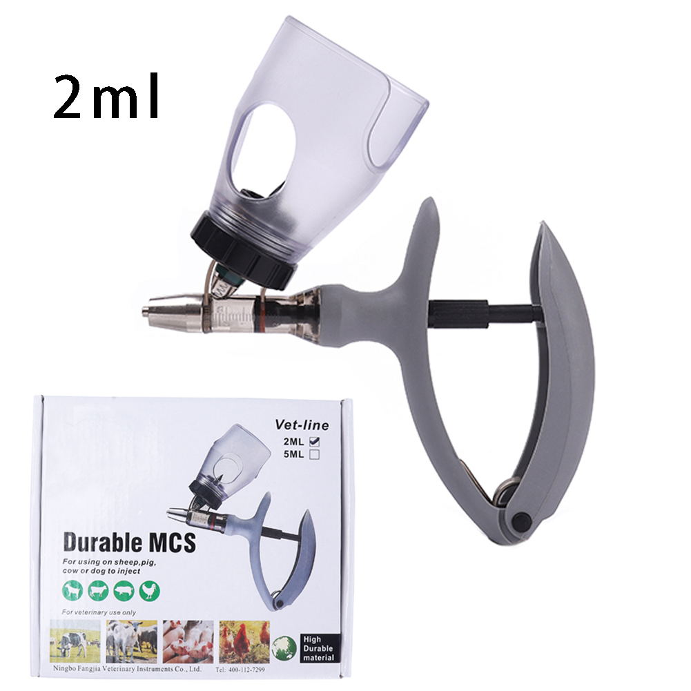 2/5ml Poultry Automatic Syring - Veterinary Syringe Gun review and price