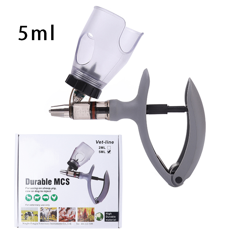 2/5ml Poultry Automatic Syring - Veterinary Syringe Gun review and price